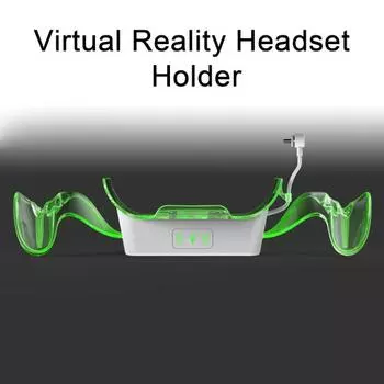 Подставка для зарядки гарнитуры VR Yousheng с сенсорным управлением, быстрая зарядка, широкая совместимость, держатель контроллера для зарядной док-станции Meta Quest 3s/Quest3/Quest2 белый