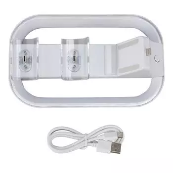 Подставка для зарядки игровой консоли 3 в 1 с цветной подсветкой RGB для игровой консоли, зарядная док-станция для Portal