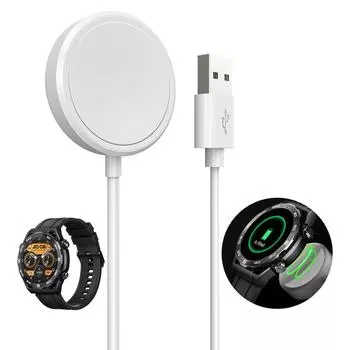 Подставка для зарядного устройства для часов Магнитное соединение Шнур для зарядки умных часов Провод для Haylou Watch R8 Простая и быстрая зарядка