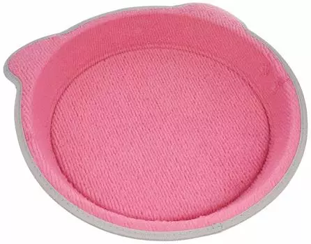 Подставка для заточки ногтей Marukan, розовая, в форме горшка розовый