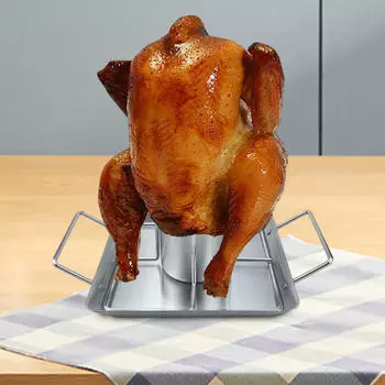 Подставка для жарки курицы из пивной банки, противень, гриль, решетка для барбекю, гриль для барбекю