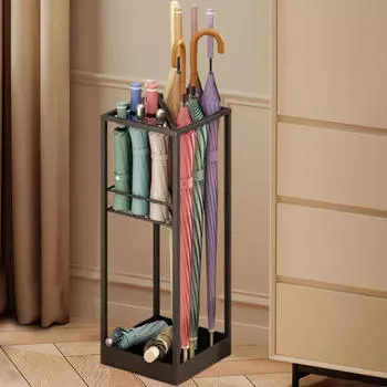 Подставка для зонта в прихожую для домашнего использования чёрный