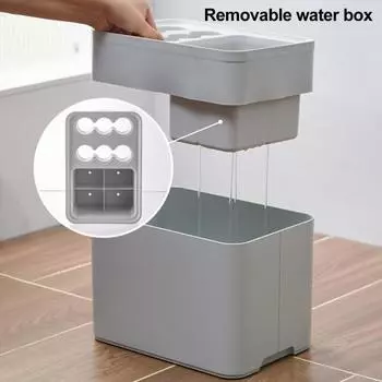 Подставка для зонта Yousheng со съемным капельным отделением Tay10, прочная складная стойка для зонта для прихожей, дома, офиса, длинного зонта, органайзера чёрный