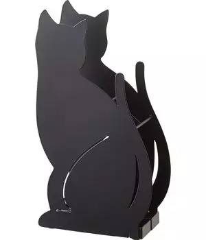 Подставка для зонтов Yamazaki Jitsugyo Cat, черная 2359 чёрный