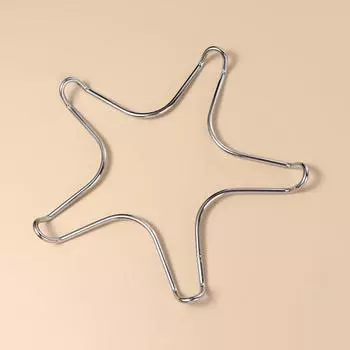 Подставка из нержавеющей стали для газовой плиты, стойка для походной утюговой плиты, рассеиватель тепла, черная подставка для кастрюль