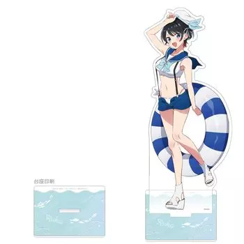 Подставка Keith Extra Large Acrylic Sailor Высота 5 мм Акрил Rent-A-Girlfriend (Рука Сарашина/Морской купальник) приблизительно. 27,5-30 см/толщина