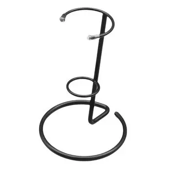 Подставка-кронштейн для дисплея Crystal Scepter, креативная шестиугольная подставка для демонстрации палочки в стиле ретро Thr V2N6 silvery-1pcs