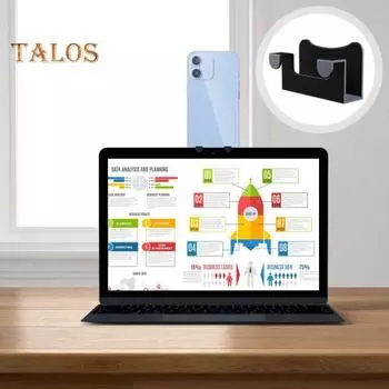 Подставка-кронштейн для iPhone, ноутбука, универсальная функция громкой связи, крепление для телефона, материал из нержавеющей стали, противоскользящая накладка EVA розовый