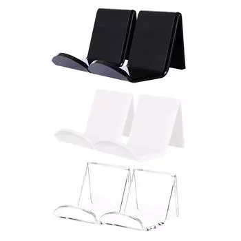 Подставка-кронштейн-вешалка для хранения игрового контроллера Акриловый настенный держатель Подставка-кронштейн-вешалка Акриловая подставка для наушников чёрный