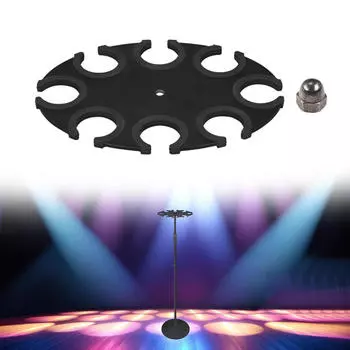 Подставка-лоток для нескольких микрофонов, вмещает до 8 микрофонов, устойчива к царапинам, простая установка