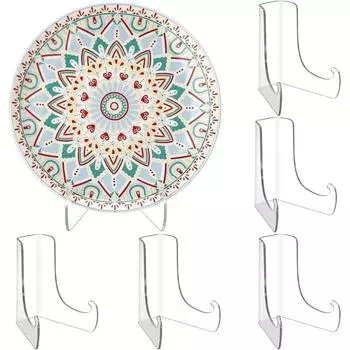 Подставка-мольберт с углом наклона 60 градусов, прозрачная подставка для книг, неглубокие опорные выступы, плоская подставка для книг M