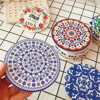 Подставка под чашку Diatom Homestay Бытовая теплоизоляция Кухня Домашний офис Бытовая кухонная утварь Пробка Подставка под стакан Круглая Абсорбент