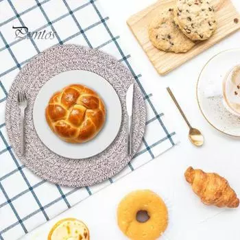 Подставка под горячее шириной 7 дюймов, термостойкие подставки под горячее на кухню, подставки под горячее на кастрюли и сковородки, большие подставки под горячее на кухню, держатели для кастрюль, декор стола 18cm темно-синий