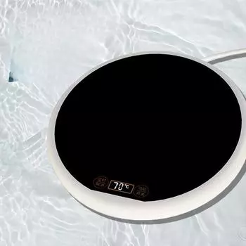 Подставка под грелку с термостатом Термостаты для кошек Зимние грелки Диспенсер для воды для собак и домашних животных Зимние грелки S 15.7*2cm