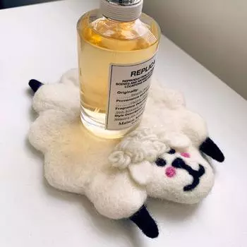 Подставка под миску Подушка для стола Теплоизоляция Декор стола Подставка под чашку Коврик для стола Подставка для посуды Cotton sheep