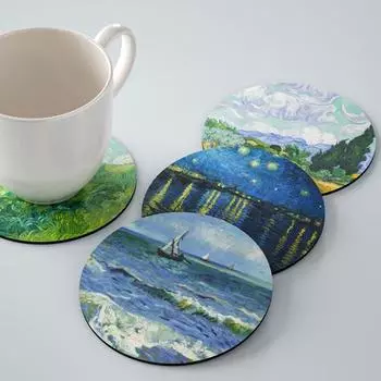 Подставка под раковину Diatom Mud с впитывающей прокладкой, противоскользящая, изолирующая, нескользящая, многоцелевая, впитывающая воду, не допускающая ожогов, декоративная подставка для стола с цветочным принтом