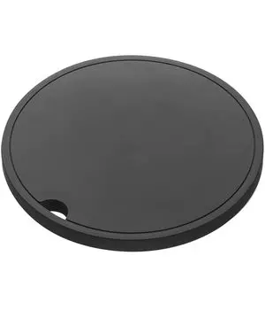 Подставка под силиконовую круглую Yamazaki Jitsugyo черного цвета, Ш16 x Г16 x В1 см, термостойкая, изготовлена из силикона, 2955 прибл. чёрный
