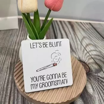 Подставка под стакан деревянная на День святого Валентина квадратная подставка под стакан с напечатанными словами узоры кухня столовая