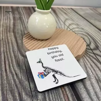 Подставка под стакан из дерева на День святого Валентина, квадратная подставка под стакан с напечатанными словами, для кухни, столовой, подставка под стакан, украшение для стола, подарок для влюбленных пар A