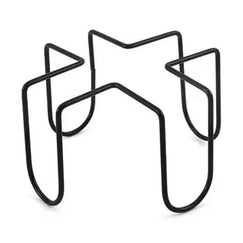 Подставка под стакан из кованого железа, стеллаж для хранения, органайзер для кухонного стола A