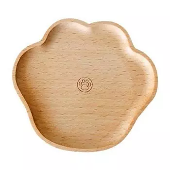 Подставка под стакан с лапой медведя из дерева для напитков, изоляционный коврик из бука, симпатичный мультяшный коврик для чая