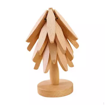 Подставка под стакан с нескользящей подкладкой, термостойкий коврик, изоляционная тарелка для вечеринки в офисе Natural