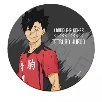 Подставка под стакан SYNC INNOVATION YE 7-го выпуска из кожи 88 x D7 мм из искусственной кожи Haikyu!! [Тетсуро Куроо] примерно. SYNC-HK7LCO-YE