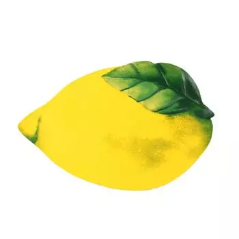 Подставка под свадебные столовые приборы на открытом воздухе с зелеными листьями растений, новая подставка под тарелку с имитацией лимона