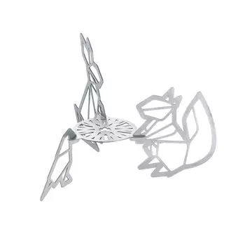 Подставка под свечу LOGOS 74301905 (друг) серебряный