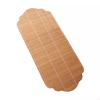 Подставка под тарелку из бамбука, термостойкая, 19,69 x9,06 традиционная декоративная кухня Oval