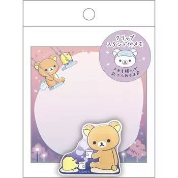 Подставка Rilakkuma с зажимом Memo MH16201 San-X