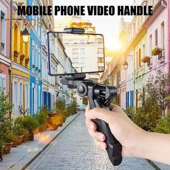 Подставка-тренога для мобильного телефона с высокой устойчивостью, регулируемая, компактная, противоскользящая, портативная, настольная подставка для мобильного телефона A