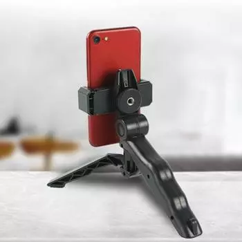 Подставка-тренога для мобильного телефона Yousheng, высокая устойчивость, регулируемая, компактная, противоскользящая, портативная, настольная подставка для мобильного телефона A