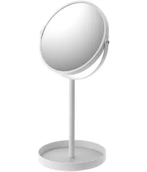 Подставка Yamazaki Jitsugyo для зеркала, башня, белый цвет 2819 и белый