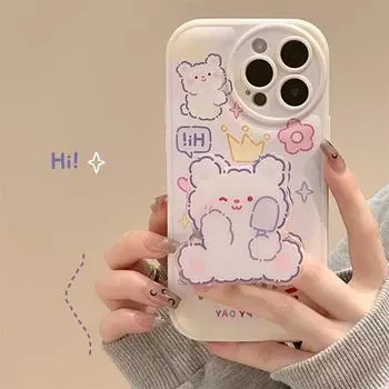 Подставка Zhitai Mobile Stand & Air Cushion Case для iPhone 15/13, OPPO, Vivo и нового iPhone 14 iPhone 12 Pro Max