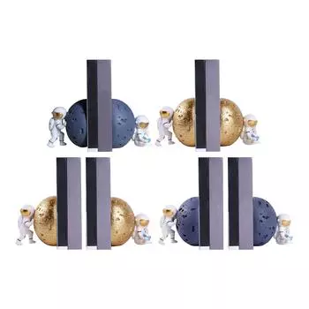 Подставки для книг в мультяшном стиле с закругленными краями из смоляного материала, декоративные, практичные, для офиса, подставка для книг Type 3