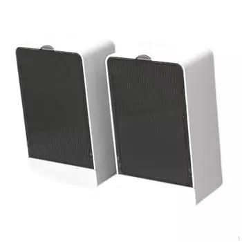 Подставки для мыла с инновационным дизайном крышки для кухни и ванной комнаты 2pc White