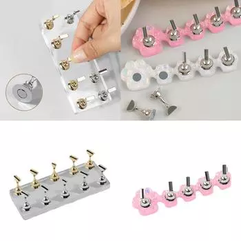 Подставки для практики акрилового нейл-арта организуют и демонстрируют ваши маникюрные инструменты для использования в салоне или дома 4