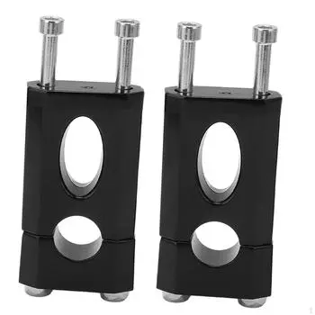 Подставки для руля 22 мм, простая установка, аксессуары, детали, ремонтная часть, 2 шт., монтажные зажимы для