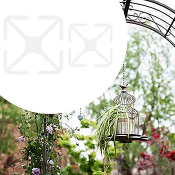 Подставки для стеблей растений Квадратные крючки для стоек для растений