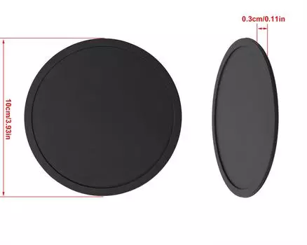 Подставки из силикона Leeseph, круглые подставки для напитков, подставки для кофе и чая, термостойкие стеклянные подставки, коврики под горячее