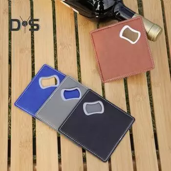 Подставки под бутылку из нержавеющей стали 2 в 1 Подставка под бутылку Подставка под пивную открывалку Подарок на новоселье День рождения чёрный