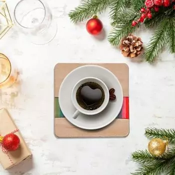 Подставки под горячее в виде таксы из 4 предметов, деревянные подставки под горячее в виде чайника, изготовленные вручную