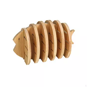 Подставки под кружки для чая Деревянные подставки Многоразовые многоцелевые Животные Подарки для влюбленных Центральная часть стола Милые