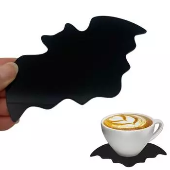 Подставки под летучих мышей Акриловые подставки в форме летучей мыши Декор стола на Хэллоуин Простые в уходе подставки для ежедневного использования