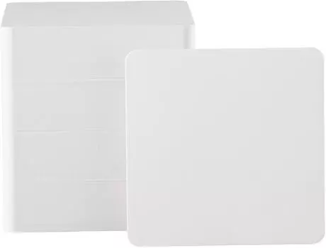 Подставки под стаканы из бумаги Matsuyama, белые, с закругленными углами, листы 90/0,5 мм, 2000 шт. белый