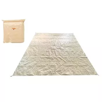 Подстилка Dolce Lodge Подстилка Dolce Lodge Сумка для хранения подстилки для предотвращения грязи Легкая полиэтиленовая утяжеляющая подстилка для Dolce S more 1,3 кг [Ground Lodge] бежевый