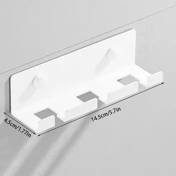 Подстольный держатель для кабелей, держатель для проводов, органайзер для розеток, стационарное хранилище, держатель для удлинителя, настенный держатель для ключей