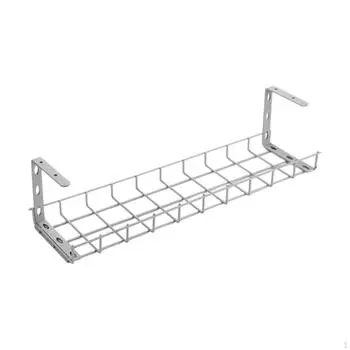 Подстольный органайзер для проводов, шнуров, фурнитура, простая установка, управление, держатель для файлов