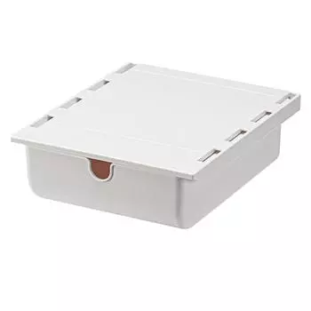 Подстольный ящик с прочным клеем, грузоподъемность 2 кг, экономящий место скрытый органайзер для стола для дома